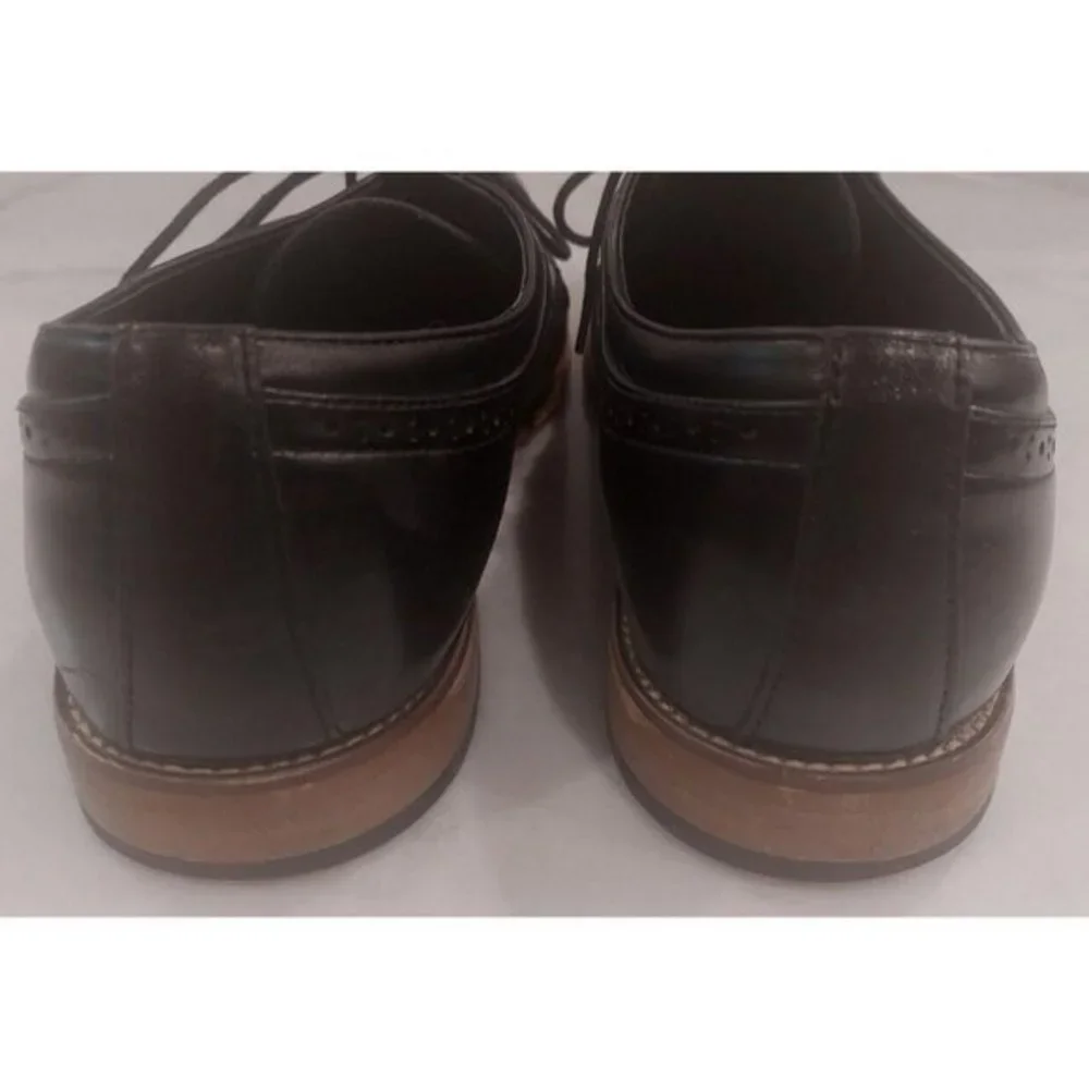Stacy Adams Shoes Dickinson Cap Toe Oxford Classic Black‎ Leather Men's Size 13M